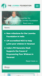 Mobile Screenshot of blog.theloombafoundation.org